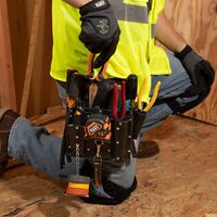 Leather Tool Pouch - 11-pocket