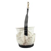 Heavy-Duty Tapered-Wall Bucket - 4 Pockets