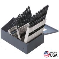 Standard-Point Drill-Bit Set - 29-Piece