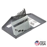 Standard-Point Drill-Bit Set - 13-Piece