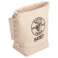 Tool Bag, Bull-Pin and Bolt Bag, Tunnel Loop, Canvas, 12.7 x 25.4 x 22.9 cm