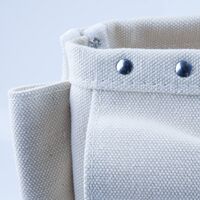 Tool Bag, Bull-Pin and Bolt Bag, Tunnel Loop, Canvas, 12.7 x 25.4 x 22.9 cm