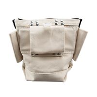 Tool Pouch, Bolt Retention Pouch, Canvas, Tunnel Connect, 12.7 x 25.4 x 22.9 cm