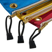 Zippered Bags, Assorted Canvas Tool Pouches, 3-Pack