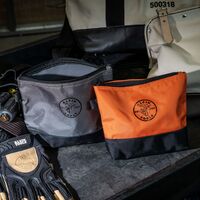 Zippered Bag, Stand-Up Tool Pouch, 2-Pack