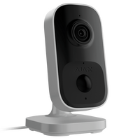 AJAX IndoorCam White | 4 MP CMOS Sensor | AI Object Detection | Two-Way Audio | by Dicker Data