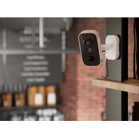 AJAX IndoorCam White | 4 MP CMOS Sensor | AI Object Detection | Two-Way Audio | by Dicker Data