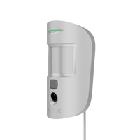 AJAX MotionCam Fibra White | Built-in Camera for Photo Verification | SmartDetect Algorithm | by Dicker Data