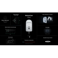 AJAX MotionCam Fibra White | Built-in Camera for Photo Verification | SmartDetect Algorithm | by Dicker Data