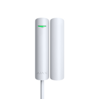 AJAX DoorProtect Fibra White | Dual Reed Switches | IP50 Rated | Customizable Chime | by Dicker Data