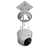 5 MP AJAX Turret Camera | True WDR | AI Object Recognition | IP65 Rated | by Dicker Data