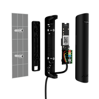 AJAX DoorProtect G3 Fibra White | Advanced Detection Sensors | Adjustable Tilt & Shock Sensitivity | by Dicker Data