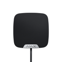 AJAX Homesiren Fibra Black | Acoustic & LED Indication | 81-105 dB Volume | by Dicker Data