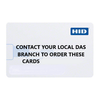 HID PROXCARD II Clamshell Proximity Card | Matte Finish | Vertical Slot | Free Programming | by Dicker Data