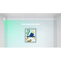 AJAX MotionProtect Curtain Wireless Sensor | Dual PIR Sensors | 15m Detection Distance | IP54 Rated | by Dicker Data