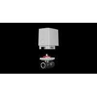 Wireless Water Shutoff Valve 1/2" | Remote Control & Leak Detection | Brass Material | by Dicker Data