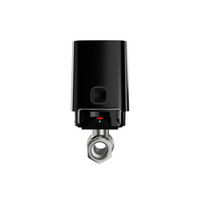 Wireless Water Shutoff Valve 1" Black | Remote Control | Automatic Leak Detection | by Dicker Data