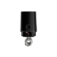 Wireless Water Shutoff Valve 3/4" Black | Remote Control | Automatic Leak Detection | by Dicker Data