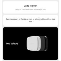 Wireless Heat Smoke CO Detector | Double-Spectrum Sensor | 10-Year Battery Life | Black | by Dicker Data