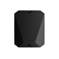 AJAX MultiTransmitter Black | 18 Wired Zones | Wireless Connection Up to 2000m | Instant Alarm Delivery | by Dicker Data