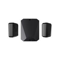 AJAX MultiTransmitter Black | 18 Wired Zones | Wireless Connection Up to 2000m | Instant Alarm Delivery | by Dicker Data