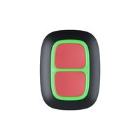 Wireless Panic Button AJAX DoubleButton Duress | 2-Button Design | 1300m Range | IP55 Rated | by Dicker Data