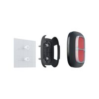 Wireless Panic Button AJAX DoubleButton Duress | 2-Button Design | 1300m Range | IP55 Rated | by Dicker Data