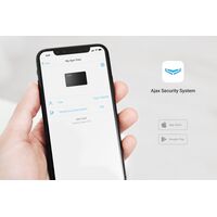 AJAX Pass Card Black | DESFire Technology | ISO 14443-A Standard | Supports 13 Hubs | @Pack of 10 | by Dicker Data