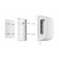 AJAX Dual Curtain Outdoor Motion Detector | Wireless | Dual PIR Sensors | IP54 Rated | by Dicker Data