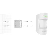 AJAX COMBIPROTECT PIR with Glass Break Detector | 12m Motion Detection | 9m Glass Break Detection | IP50 Rated | by Dicker Data