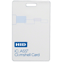 HID iCLASS Clamshell Card 2K/2 | Matte Finish | Pre-Programmed & Custom Printed | by Dicker Data