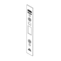 LOCKWOOD 3772 Cover Plate with Magnets | Compatible with ES2100 Electric Strike | Door Position Monitoring | by Dicker Data