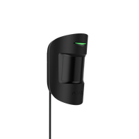 AJAX MotionProtect Plus Fibra Black | Dual Sensor Technology | 12m Detection Range | IP50 & IK04 Rated | by Dicker Data