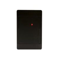 HID ThinLine II Wiegand Proximity Card Reader | Weatherproof Design | Compact Size | Classic Black | by Dicker Data