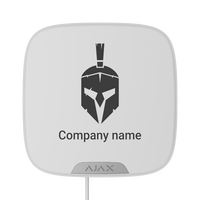 AJAX StreetSiren DoubleDeck Fibra Wired Security Siren | Adjustable 85-113 dB | IP54 Rated | by Dicker Data