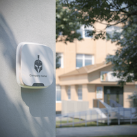 AJAX StreetSiren DoubleDeck Fibra Wired Security Siren | Adjustable 85-113 dB | IP54 Rated | by Dicker Data