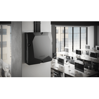 AJAX CASE D FIBRA Black | Durable Casing | Supports 8 Devices | Bubble Level Included | by Dicker Data