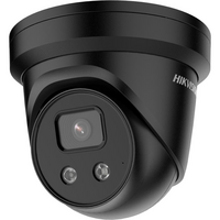 6MP Turret Camera | Fixed 2.8mm Lens | IR 30M & Built-in Mic | Black | by Dicker Data