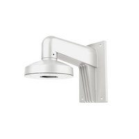 Wall Mount Bracket for Dome Cameras | Durable Aluminum Alloy | Adaptor Plate Included | Hikvision White Finish | by Dicker Data