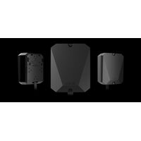 AJAX HUB HYBRID (4G) FIBRA BLACK | Supports 100 Devices | Dual Micro-SIM Slots | IP30 Protection | by Dicker Data