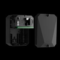 AJAX HUB HYBRID (4G) FIBRA BLACK | Supports 100 Devices | Dual Micro-SIM Slots | IP30 Protection | by Dicker Data