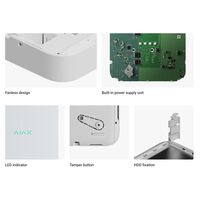 AJAX NVR 8CH H.265 ONVIF | 4K Resolution | NDAA Compliant | by Dicker Data