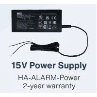Wired Alarm Power Supply 15V 4A | Overload & Short-Circuit Protection | Ideal for Security Systems | by Dicker Data