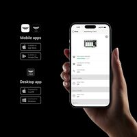 AJAX MULTIRELAY FIBRA | 4 Relay Outputs | Bistable & Pulse Modes | State Stability Function | by Dicker Data