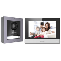 HIKVISION Intercom KIS602 G2 2MP Kit | Surface Mount | 16GB Storage | PoE Switch Included | by Dicker Data
