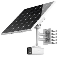 HIKVISION Solar ANPR 4MP Bullet Camera Kit | 80W Solar Panel | Vari-focal 8-32mm Lens | IR 50M Range | by Dicker Data