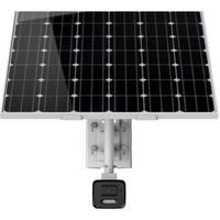 4MP Solar ANPR Bullet Camera Kit | 80W Solar Panel | 30M IR Range | by Dicker Data