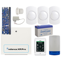 DAS Reliance XRPRO Security Kit | Metal Housing PCB | XR Touch Keypad | 3 GUARDALL Motion Detectors | by Dicker Data