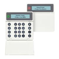 RELIANCE 1830 Keypad White | Multi-Colour LCD Display | Integrated Mifare Reader | Compatible with XR Series Firmware 15-03+ | by Dicker Data
