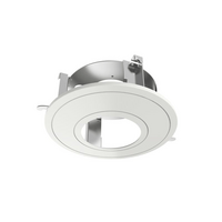 In-Ceiling Mount for Hikvision Cameras | Durable Steel & Plastic | Hikvision White | by Dicker Data